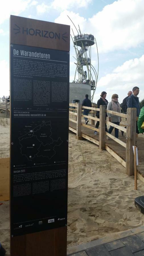 Studio On The Beach With Sea View 米德尔克尔克 外观 照片